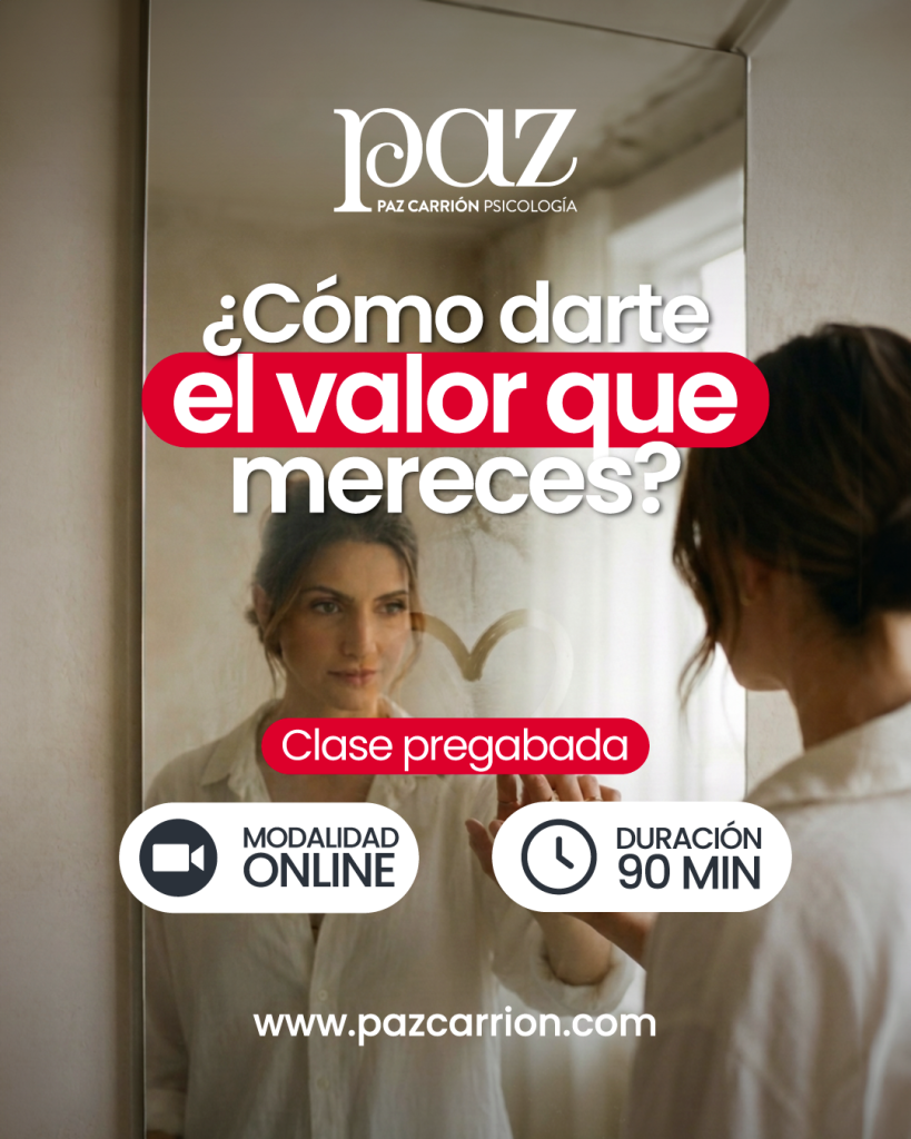 ¿CÓMO DARTE EL VALOR QUE MERECES?