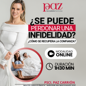 ¿SE PUEDE PERDONAR UNA INFIDELIDAD? ¿COMO SE RECUPERA LA CONFIANZA?